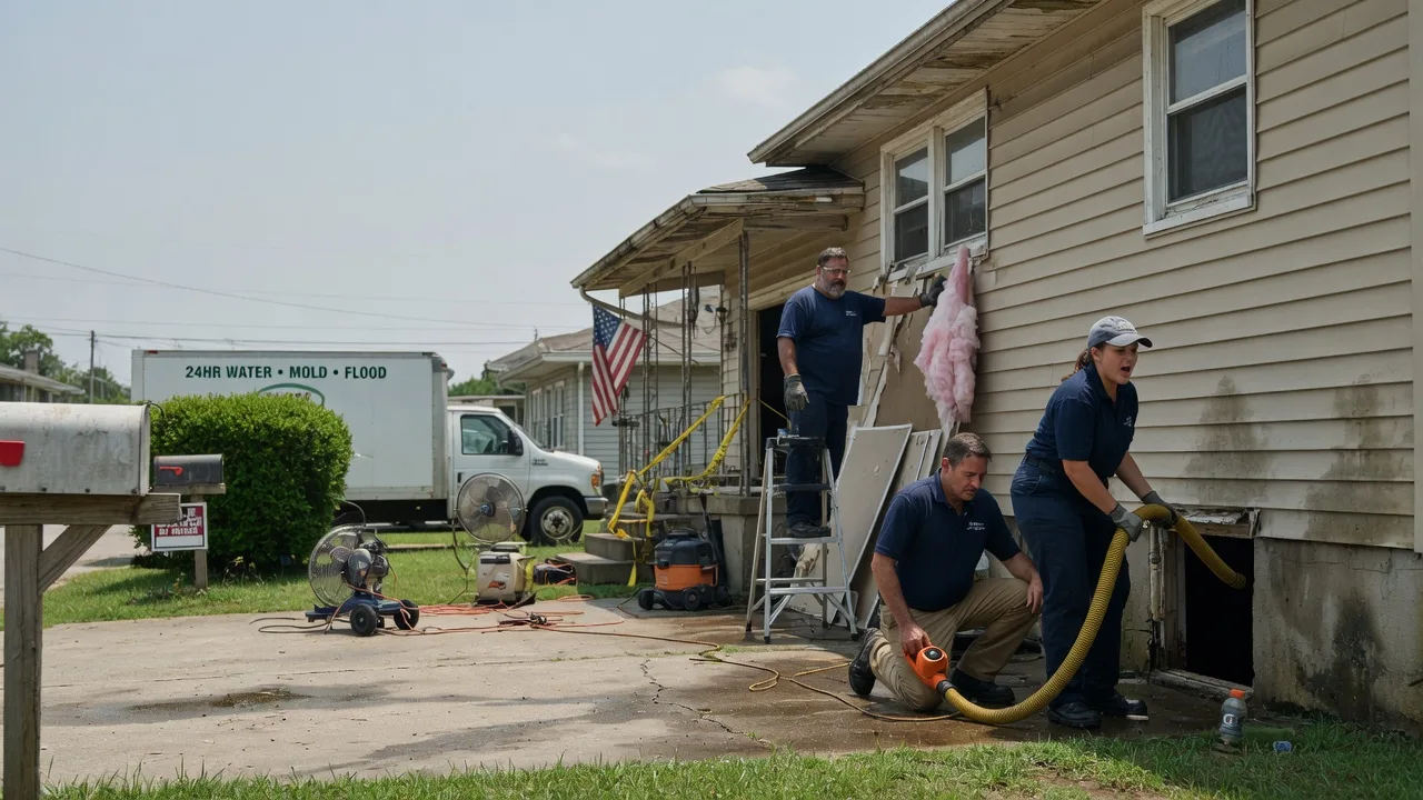 Water Damage Repair in Moore, TX near me